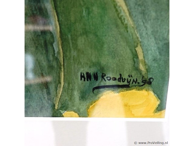 Schilderij gesigneerd - afbeelding 4 van  5
