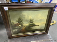 Schilderij getekend h:75 - afbeelding 1 van  3