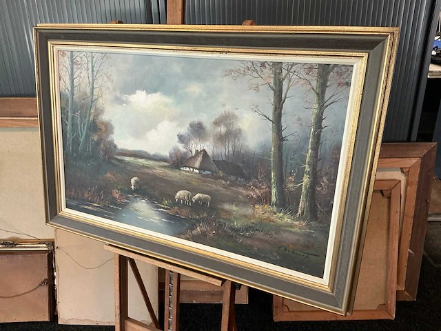 Schilderij h. debeuf - afbeelding 2 van  8