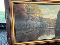 Schilderij herfst landschap - afbeelding 4 van  6