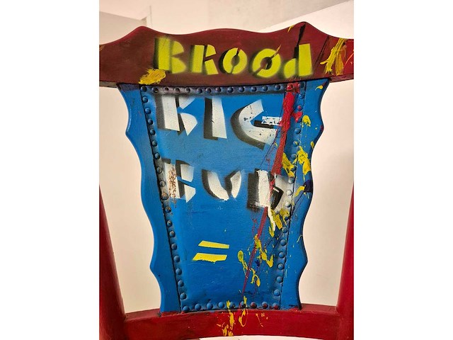 Schilderij herman brood ‘stoel’ - afbeelding 4 van  8