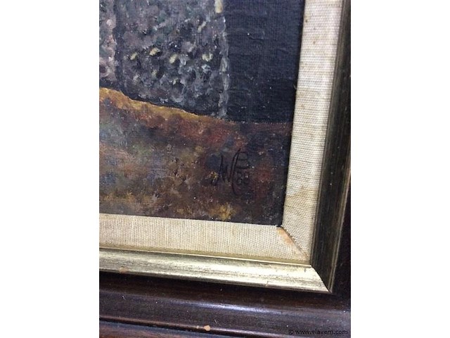 Schilderij: hert - afbeelding 3 van  3