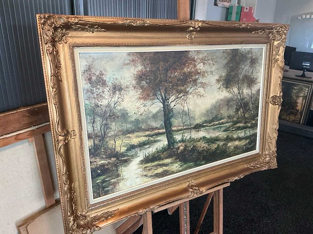 Schilderij h.j.forestier - afbeelding 4 van  9
