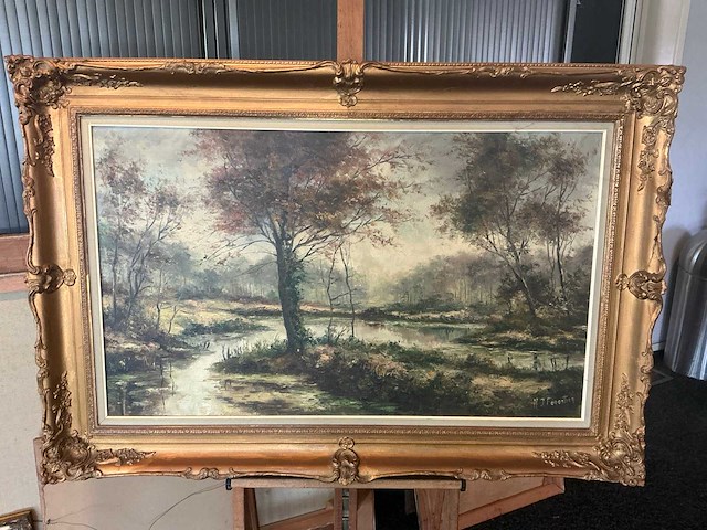 Schilderij h.j.forestier - afbeelding 1 van  4