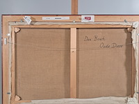 Schilderij, h.l. maas, oude diese, 1959 - afbeelding 6 van  8