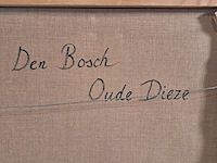 Schilderij, h.l. maas, oude diese, 1959 - afbeelding 8 van  8