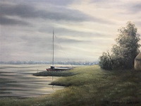 Schilderij: hoevezicht - afbeelding 2 van  3