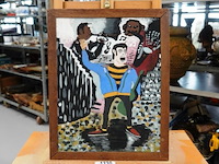 Schilderij in houten lijst - afbeelding 1 van  5