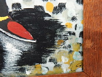 Schilderij in houten lijst - afbeelding 4 van  5