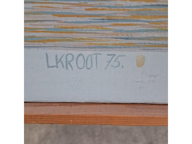 Schilderij in lijst, louis kroot, elementen licht en donker - afbeelding 2 van  9