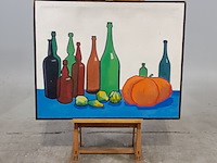 Schilderij in lijst, p. smissaert, stilleven met pompoen - afbeelding 1 van  11