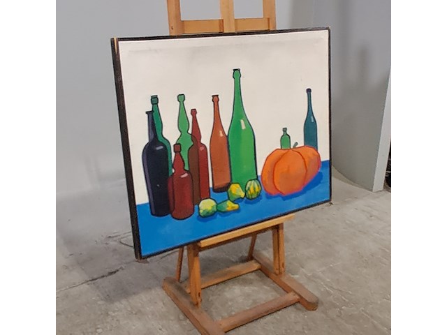Schilderij in lijst, p. smissaert, stilleven met pompoen - afbeelding 4 van  11