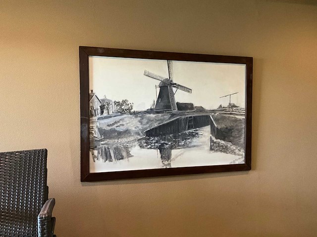 Schilderij in lijst - afbeelding 1 van  3