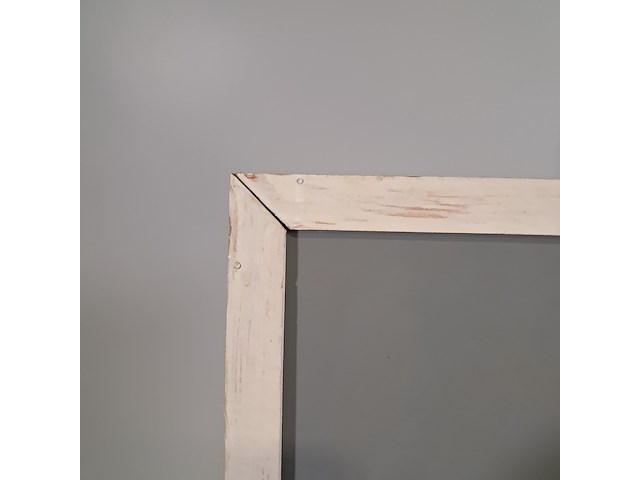 Schilderij, j. de bruin, man op tafel met fles - afbeelding 5 van  7