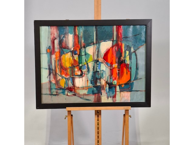 Schilderij, j. jongens, schepen i - afbeelding 1 van  6