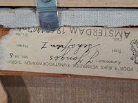 Schilderij, j. jongens, schepen i - afbeelding 6 van  6