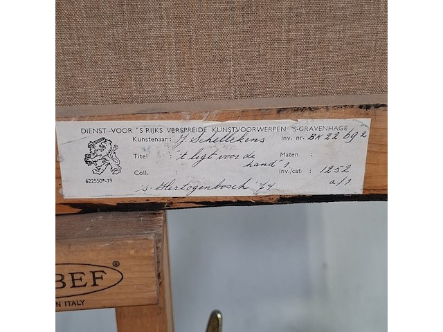 Schilderij, j. schellekens, 't ligt voor de hand - afbeelding 6 van  14