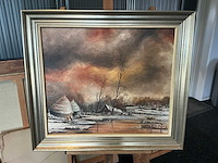 Schilderij j. van de walle - afbeelding 1 van  7