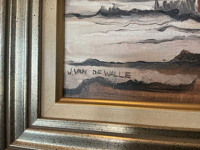 Schilderij j. van de walle - afbeelding 6 van  7