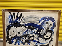 Schilderij, jacob kanbier, abstracte compositie acryl, 2006 - afbeelding 2 van  7