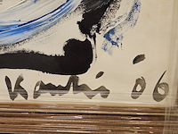 Schilderij, jacob kanbier, abstracte compositie acryl, 2006 - afbeelding 4 van  7