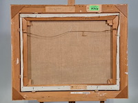Schilderij, j.a.v. stierhout, het ij - afbeelding 5 van  6