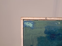 Schilderij, johannes rotteveel, stedelijk aspect, 1968 - afbeelding 5 van  9