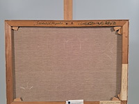 Schilderij, johannes rotteveel, stedelijk aspect, 1968 - afbeelding 6 van  9