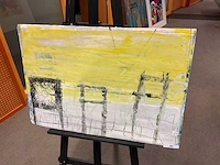 Schilderij “joop vugs “ (dubbelzijdig) - afbeelding 3 van  7