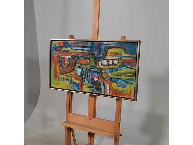 Schilderij, k. meester, weerspiegeling land - afbeelding 3 van  7