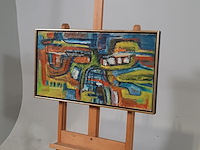 Schilderij, k. meester, weerspiegeling land - afbeelding 3 van  7