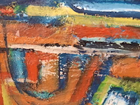 Schilderij, k. meester, weerspiegeling land - afbeelding 4 van  7