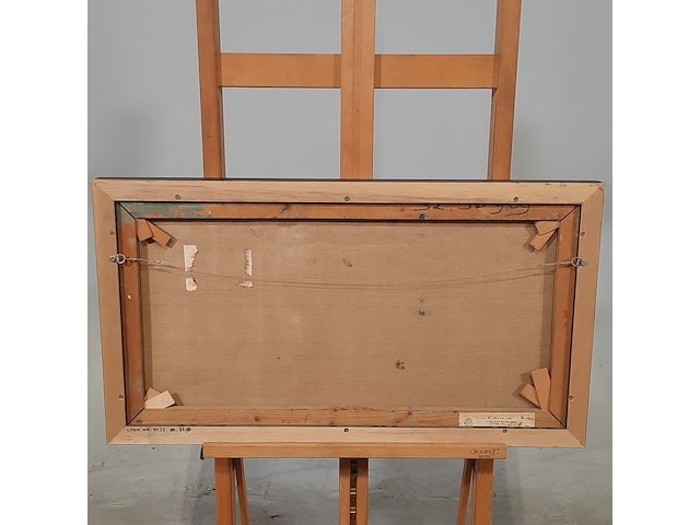 Schilderij, k. meester, weerspiegeling land - afbeelding 6 van  7