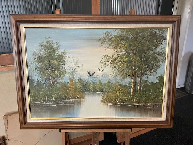 Schilderij k. woutens - afbeelding 1 van  8