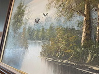 Schilderij k. woutens - afbeelding 2 van  3