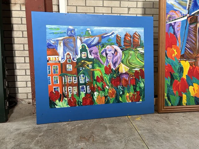 Schilderij katarina jankowski, bouwjaar 2006 - afbeelding 1 van  4