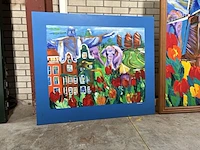 Schilderij katarina jankowski, bouwjaar 2006
