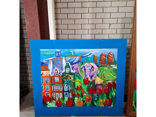 Schilderij katarina jankowski, bouwjaar 2006 - afbeelding 2 van  4