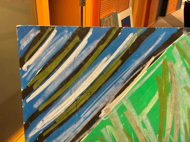 Schilderij “kunstenaar en titel onbekend” - afbeelding 4 van  7