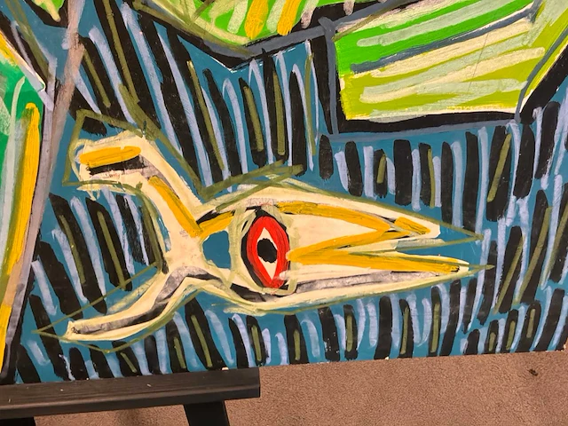 Schilderij “kunstenaar en titel onbekend” - afbeelding 5 van  7