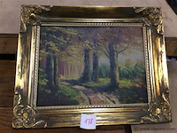 Schilderij landschap b:51 h:41 - afbeelding 1 van  2