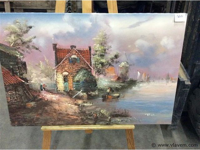 Schilderij: landschap - afbeelding 1 van  3