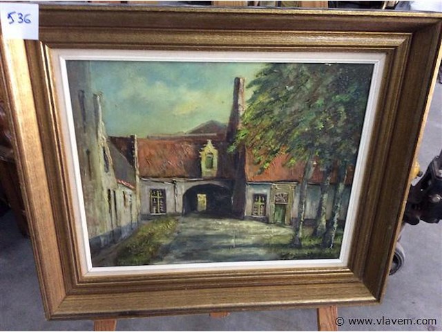 Schilderij landschap - afbeelding 1 van  3