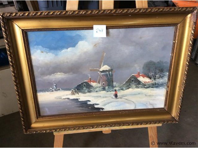 Schilderij ( lichte schade ) 53/72 - afbeelding 1 van  3