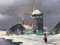 Schilderij ( lichte schade ) 53/72 - afbeelding 2 van  3