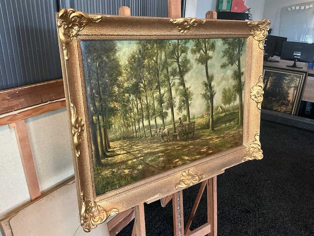 Schilderij l.thysebaert - afbeelding 3 van  8