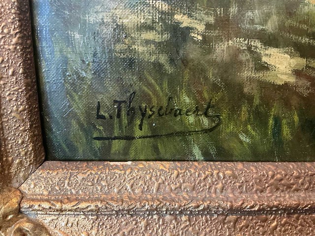Schilderij l.thysebaert - afbeelding 7 van  8