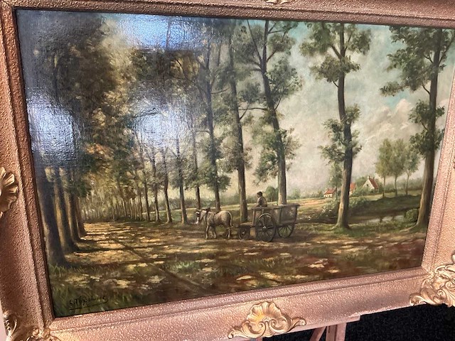 Schilderij l.thysebaert - afbeelding 4 van  8