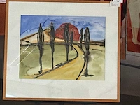 Schilderij “m. hermes- toscane” - afbeelding 2 van  5