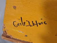 Schilderij, m. pauptit, vacantie 1974 - afbeelding 5 van  16